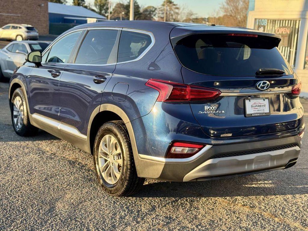 used 2019 Hyundai Santa Fe car, priced at $10,495