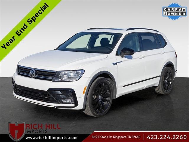 used 2021 Volkswagen Tiguan car, priced at $19,999