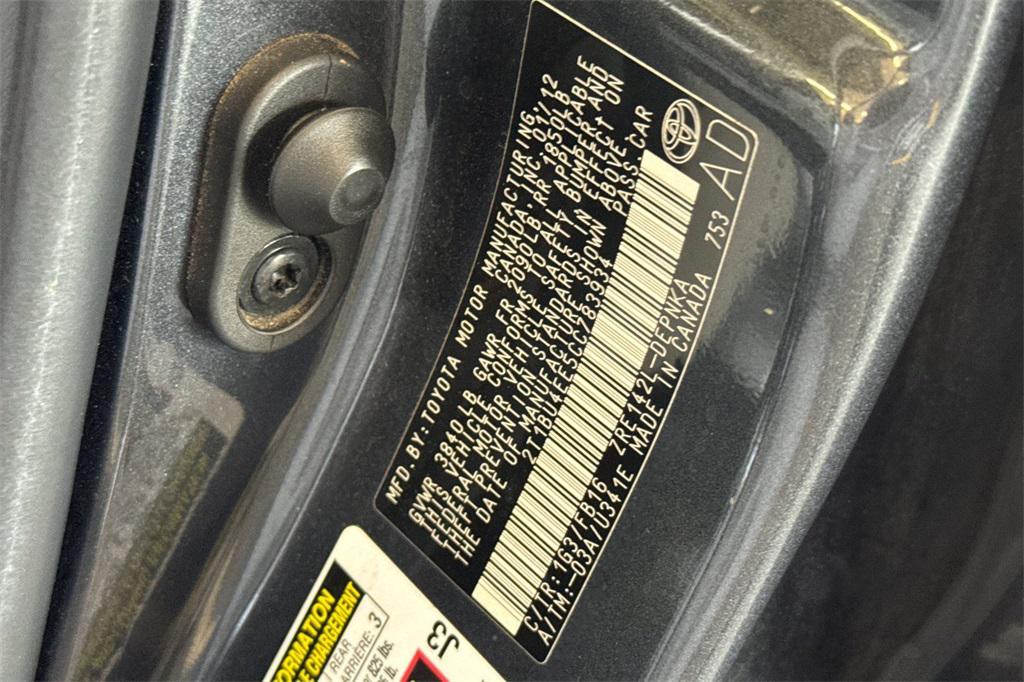 used 2012 Toyota Corolla car, priced at $9,875