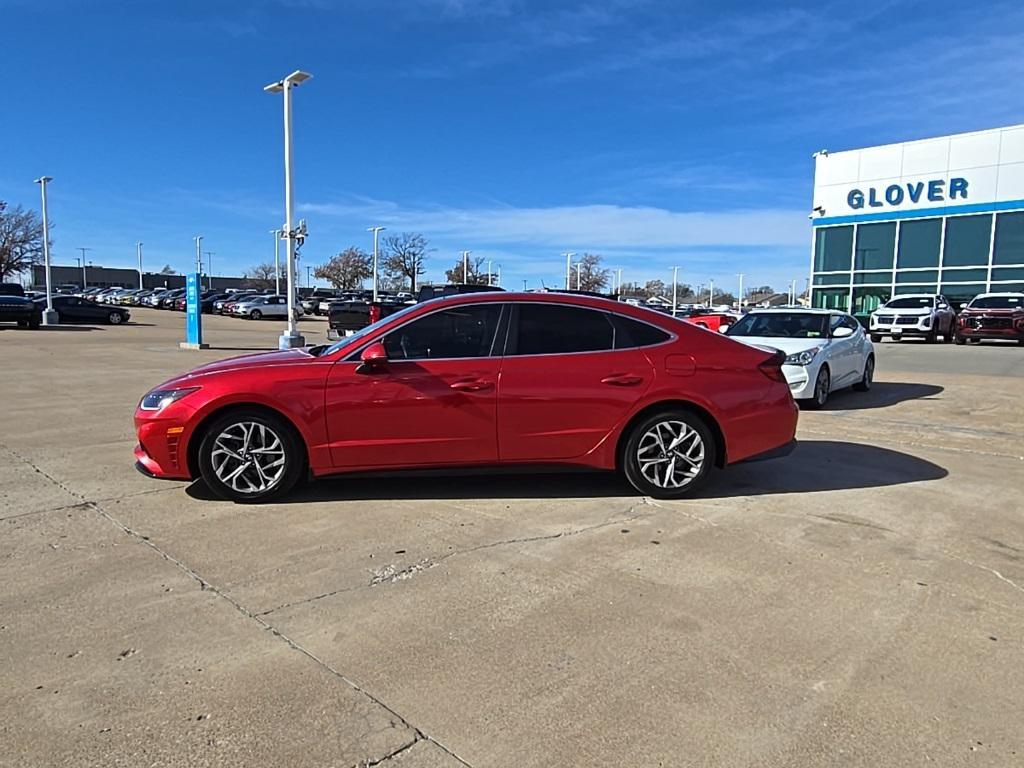 used 2021 Hyundai Sonata car, priced at $21,450