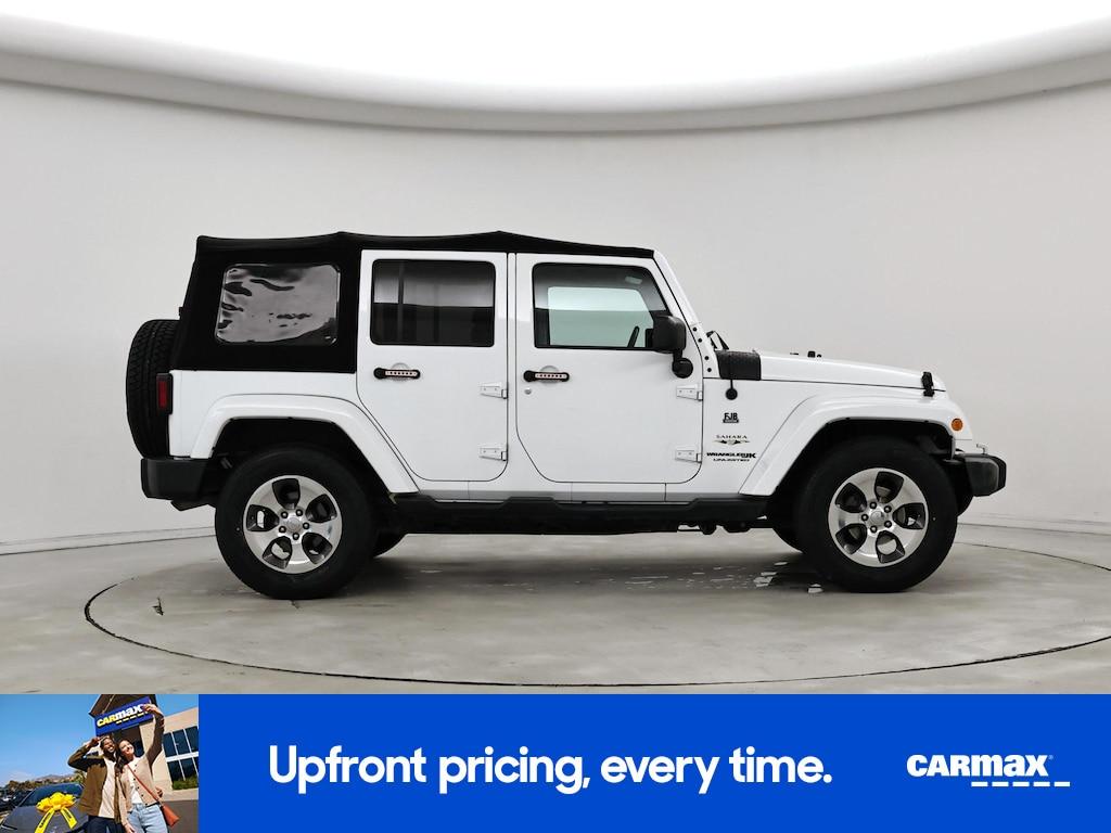 used 2018 Jeep Wrangler car, priced at $25,998