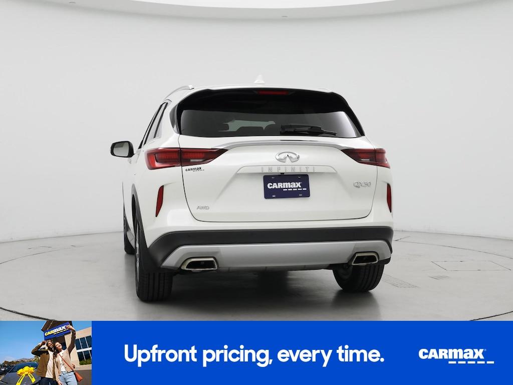 used 2022 INFINITI QX50 car, priced at $28,998