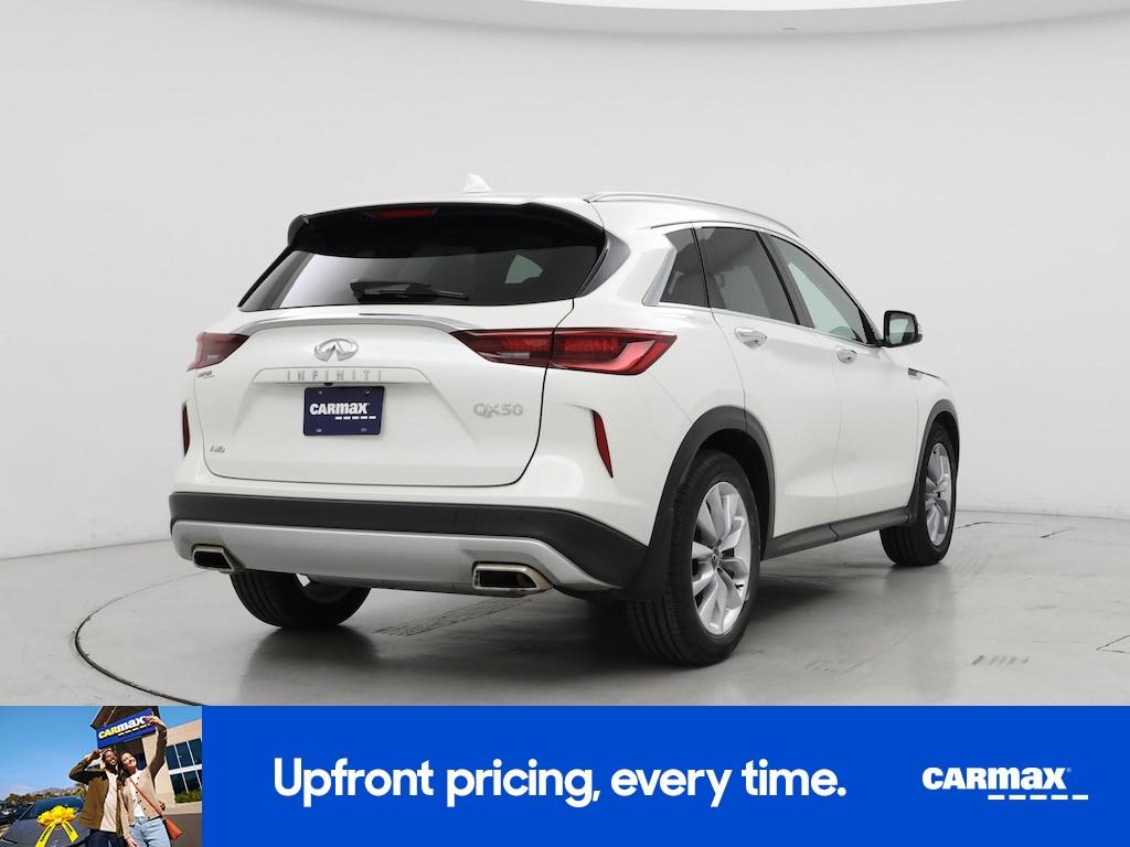 used 2022 INFINITI QX50 car, priced at $28,998