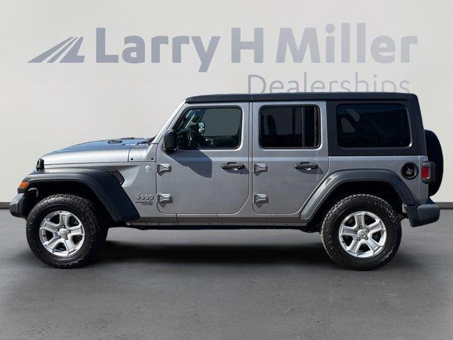 used 2020 Jeep Wrangler Unlimited car, priced at $21,966