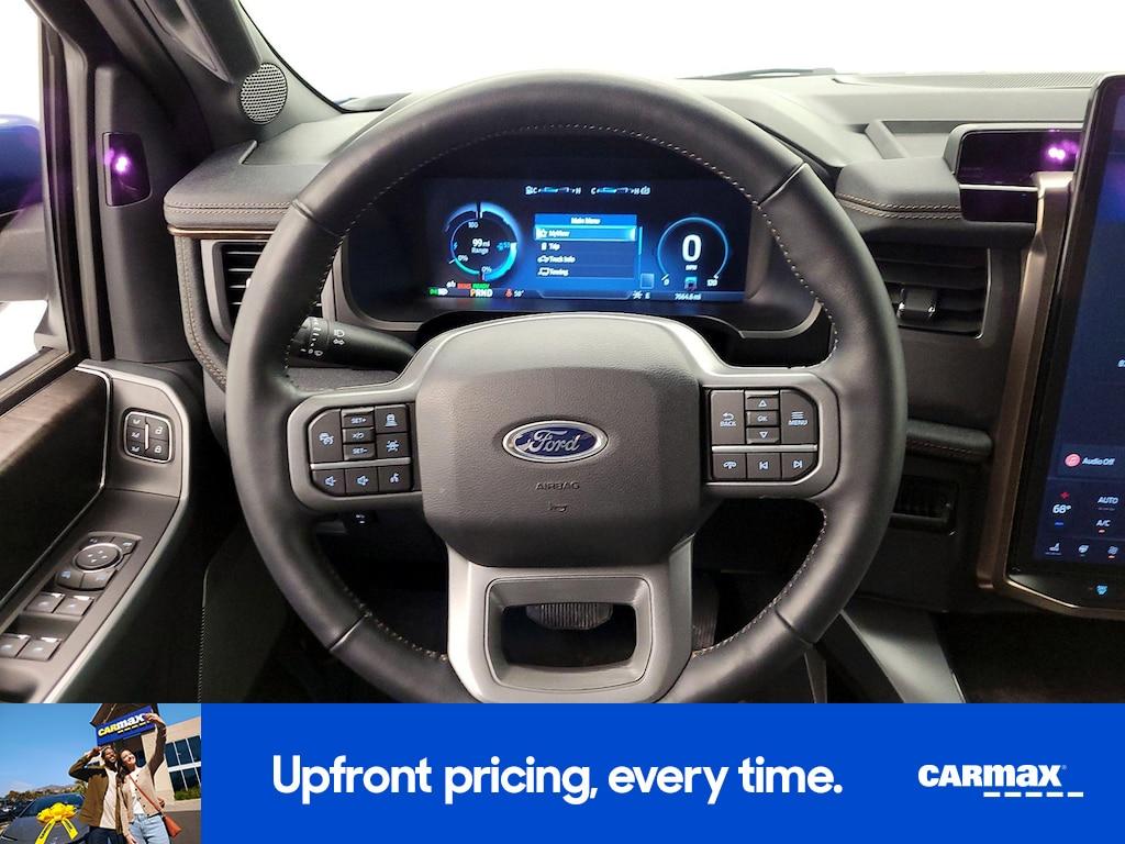 used 2022 Ford F-150 Lightning car, priced at $46,998