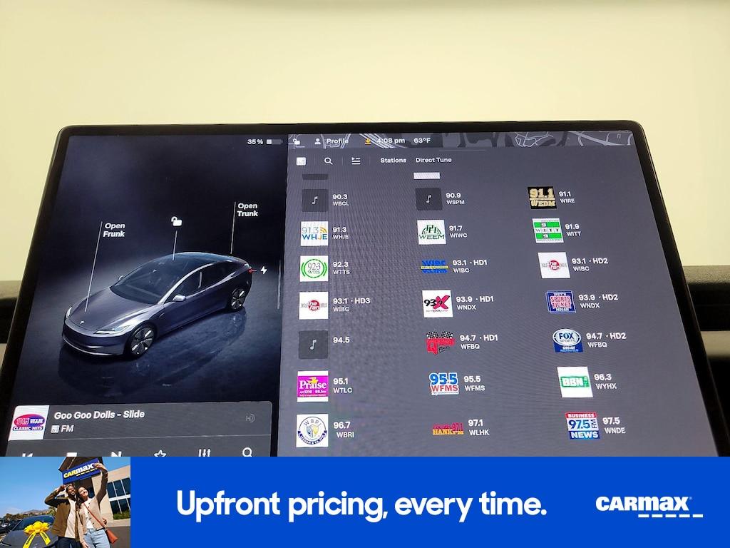 used 2025 Tesla Model 3 car, priced at $39,998