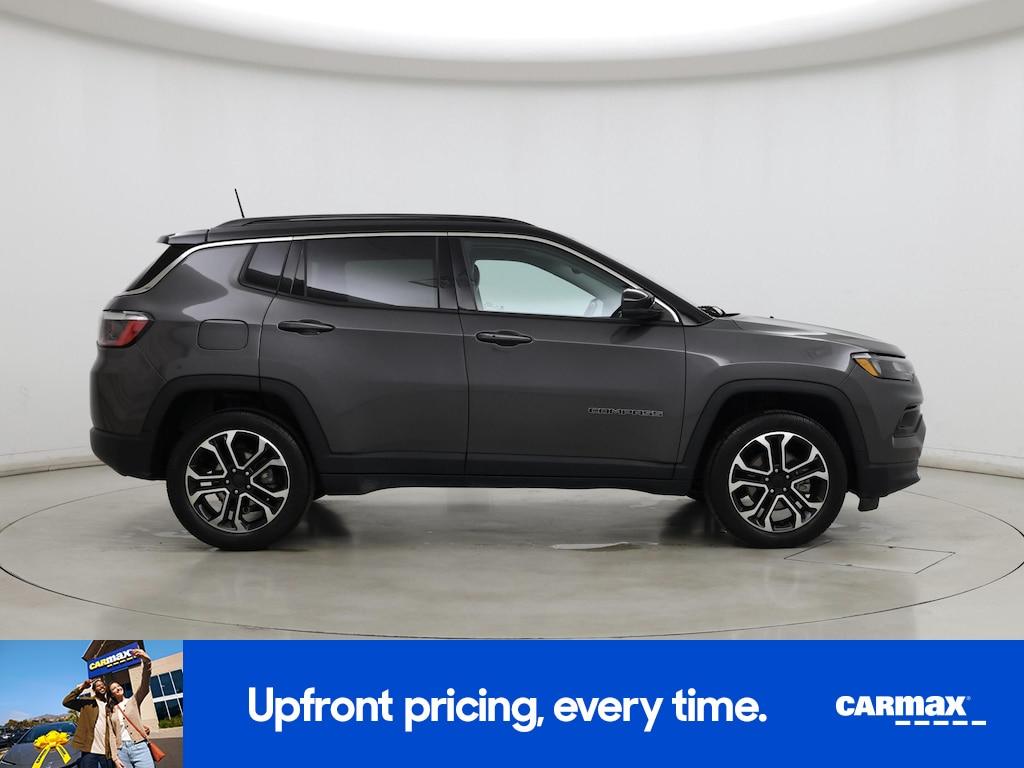 used 2022 Jeep Compass car, priced at $21,998