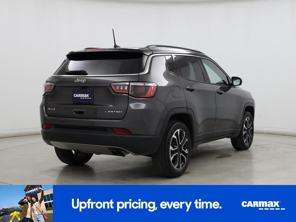 used 2022 Jeep Compass car, priced at $21,998