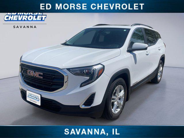 used 2021 GMC Terrain car, priced at $19,335