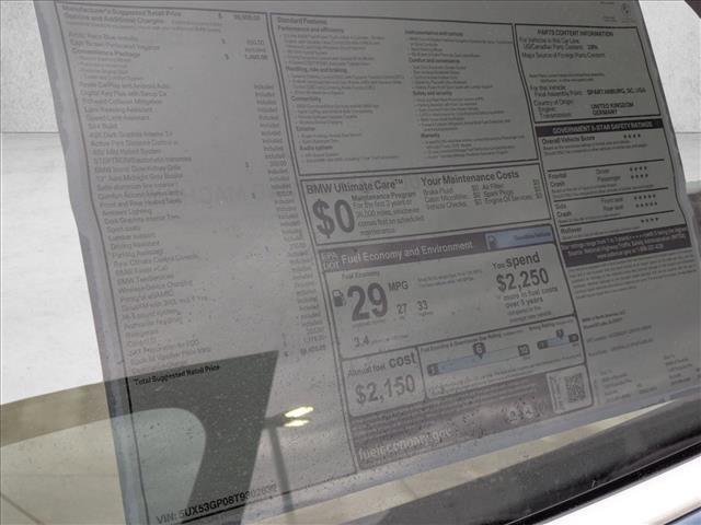 new 2026 BMW X3 car, priced at $55,425