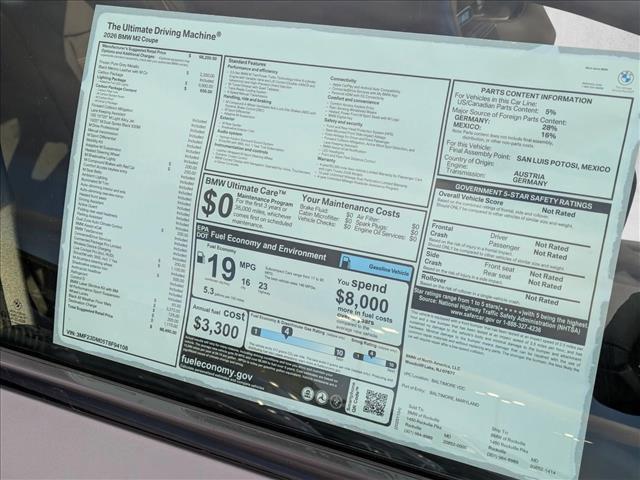 new 2026 BMW M2 car, priced at $88,490