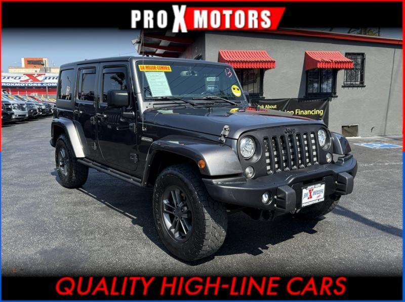 used 2018 Jeep Wrangler JK Unlimited car, priced at $17,995