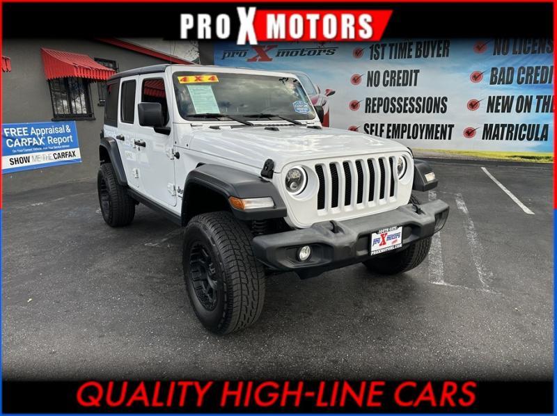used 2020 Jeep Wrangler Unlimited car, priced at $20,995