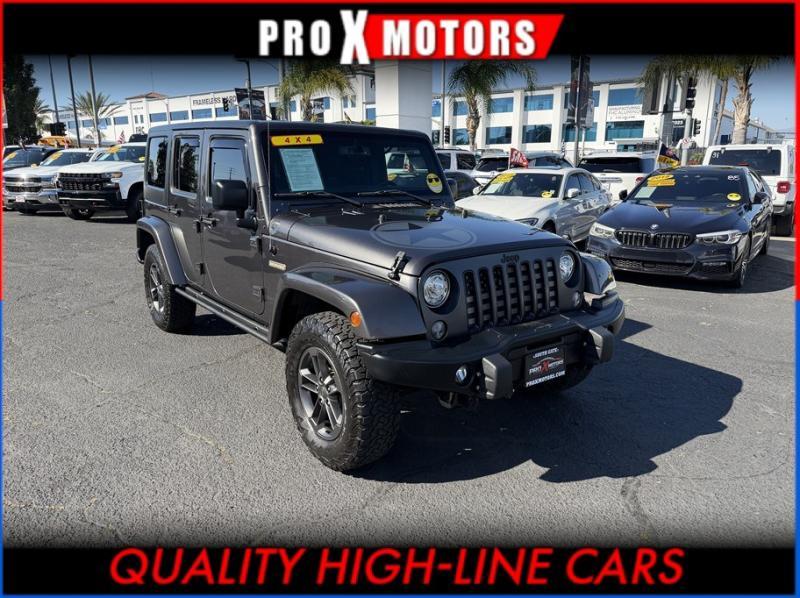 used 2018 Jeep Wrangler JK Unlimited car, priced at $17,995