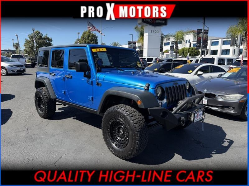 used 2015 Jeep Wrangler Unlimited car, priced at $15,395