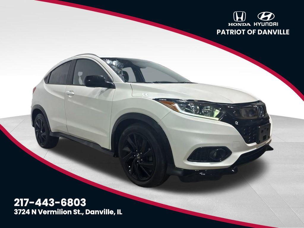 used 2021 Honda HR-V car, priced at $18,500