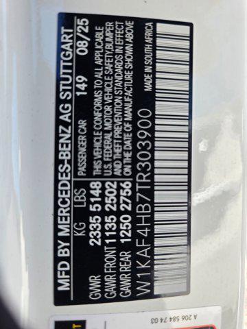 new 2026 Mercedes-Benz C-Class car, priced at $59,650