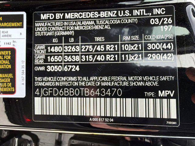 new 2026 Mercedes-Benz AMG GLE 53 car, priced at $94,255