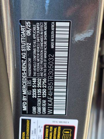 new 2026 Mercedes-Benz C-Class car, priced at $60,200