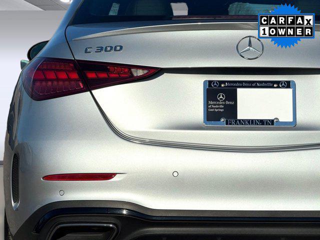 used 2024 Mercedes-Benz C-Class car, priced at $36,998