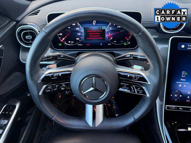 used 2024 Mercedes-Benz C-Class car, priced at $36,998