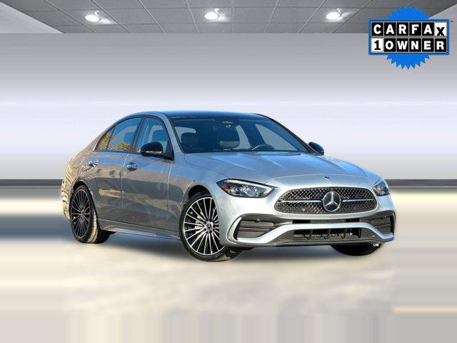 used 2024 Mercedes-Benz C-Class car, priced at $36,998