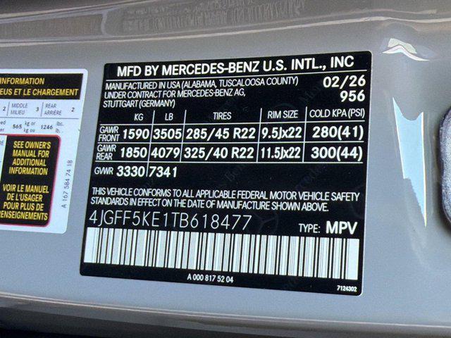 new 2026 Mercedes-Benz GLS 450 car, priced at $104,125