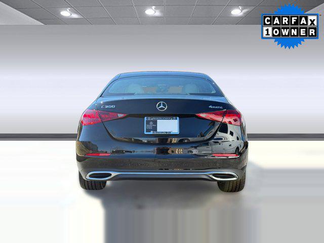 used 2023 Mercedes-Benz C-Class car, priced at $34,999