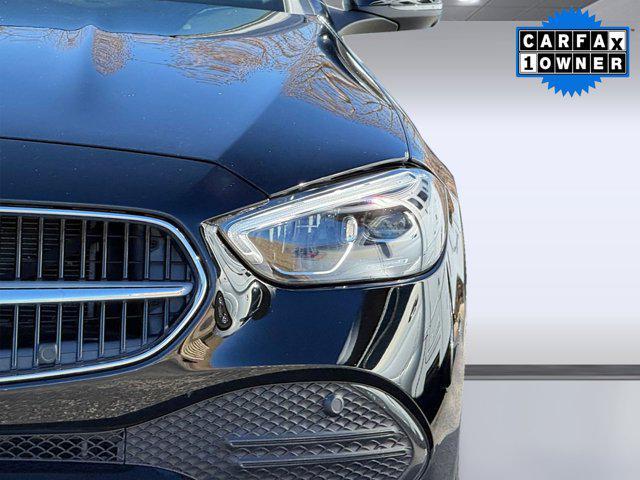 used 2023 Mercedes-Benz C-Class car, priced at $34,999