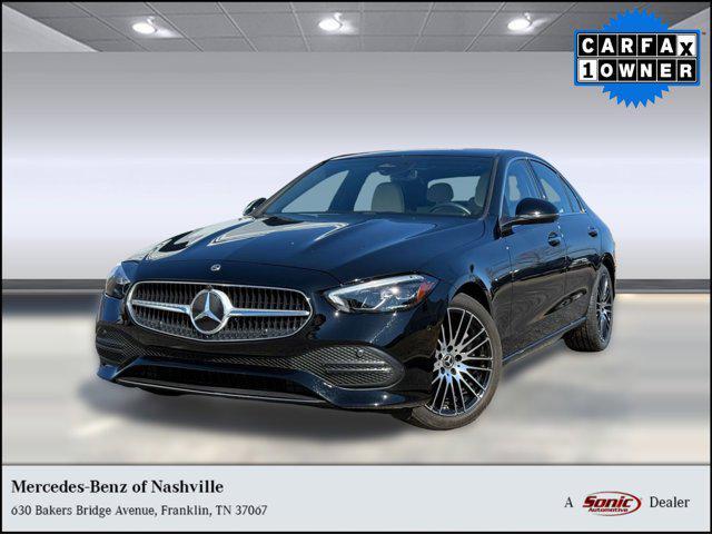 used 2023 Mercedes-Benz C-Class car, priced at $34,999