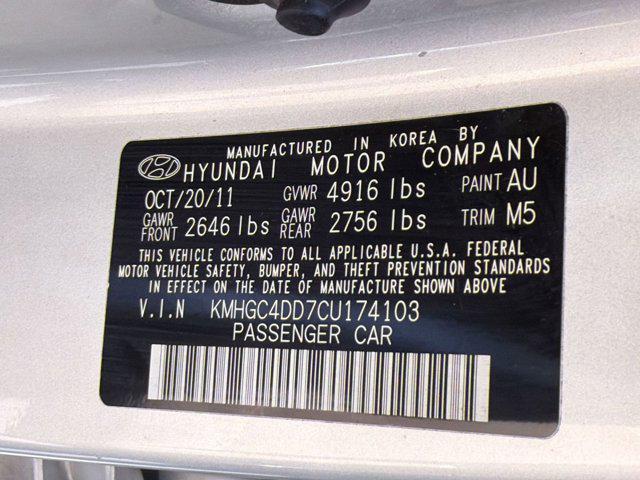 used 2012 Hyundai Genesis car, priced at $6,106