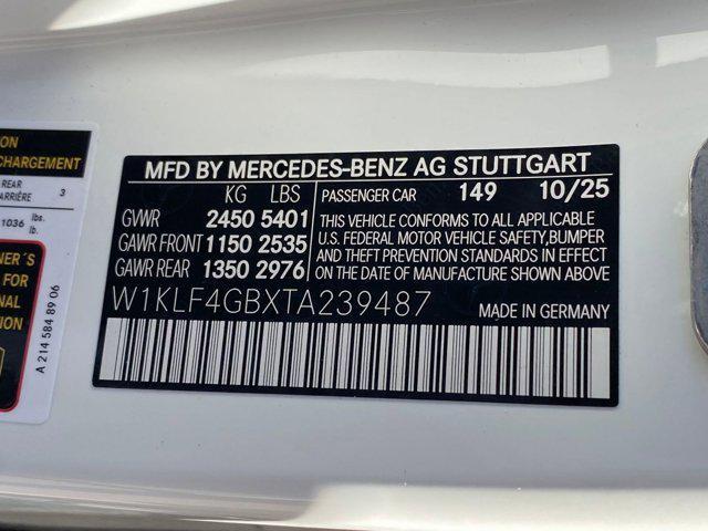 new 2026 Mercedes-Benz E-Class car, priced at $71,105