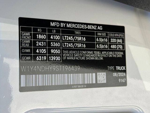new 2025 Mercedes-Benz Sprinter 2500 car, priced at $70,178