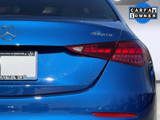 used 2022 Mercedes-Benz C-Class car, priced at $28,998