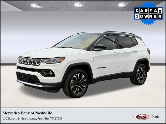 used 2022 Jeep Compass car, priced at $20,998