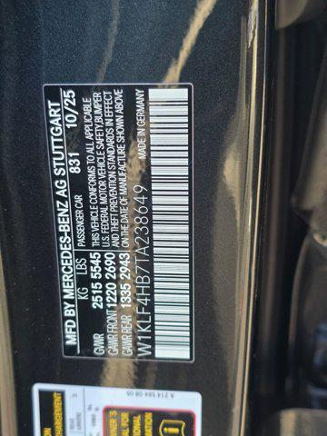 new 2026 Mercedes-Benz E-Class car, priced at $76,040