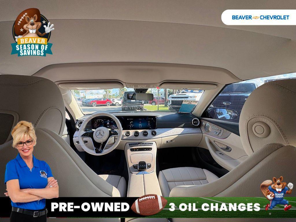 used 2021 Mercedes-Benz E-Class car, priced at $51,883
