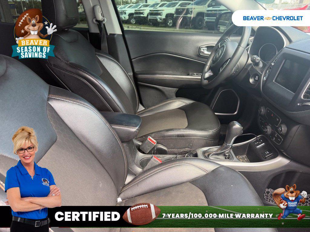 used 2021 Jeep Compass car, priced at $19,675