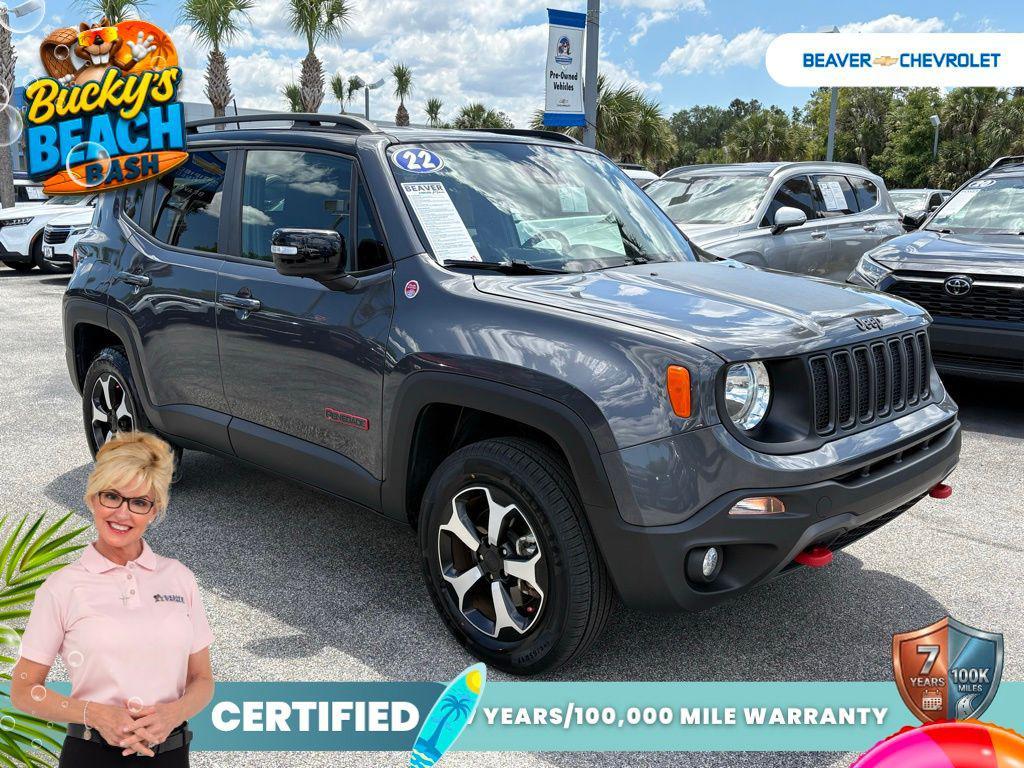 used 2022 Jeep Renegade car, priced at $22,660