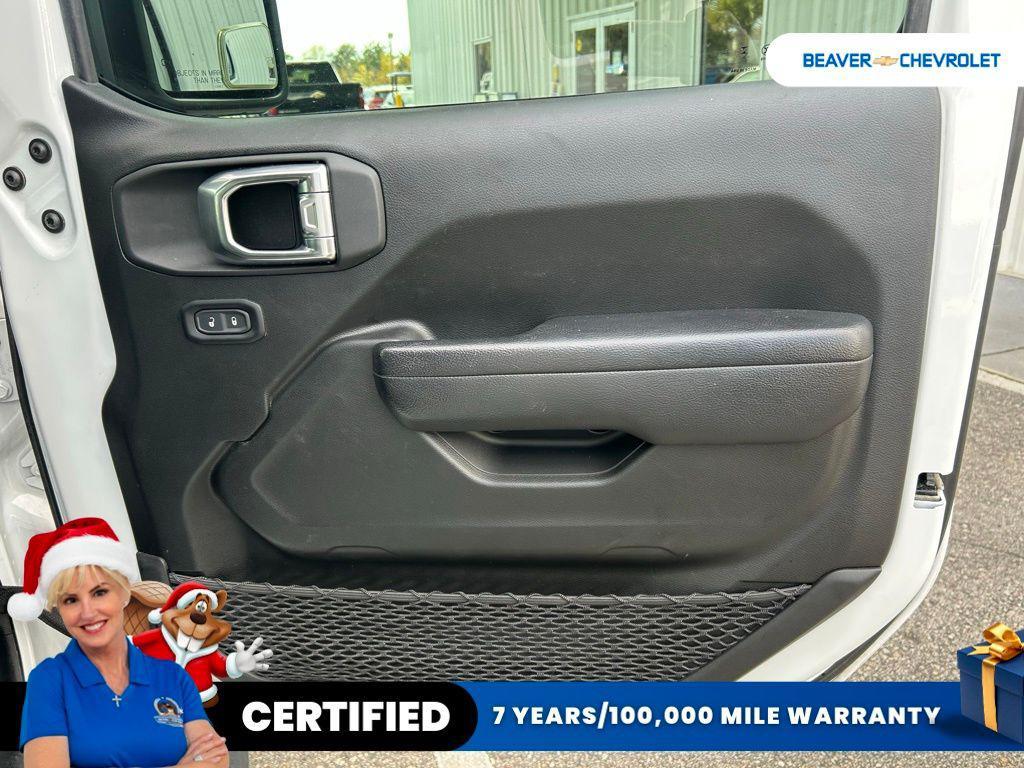 used 2024 Jeep Wrangler car, priced at $43,879