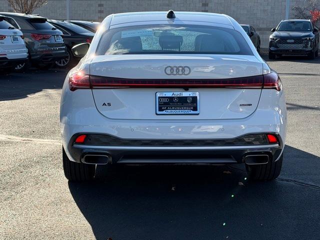 new 2025 Audi A5 car, priced at $52,994