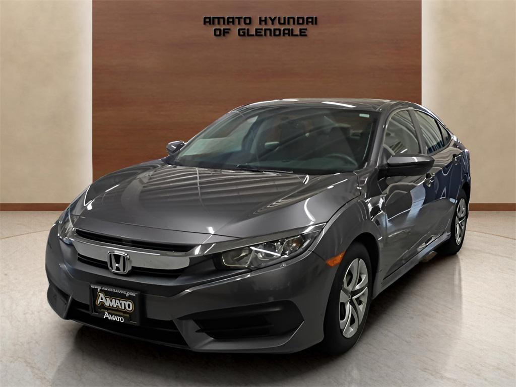 used 2018 Honda Civic car, priced at $14,695
