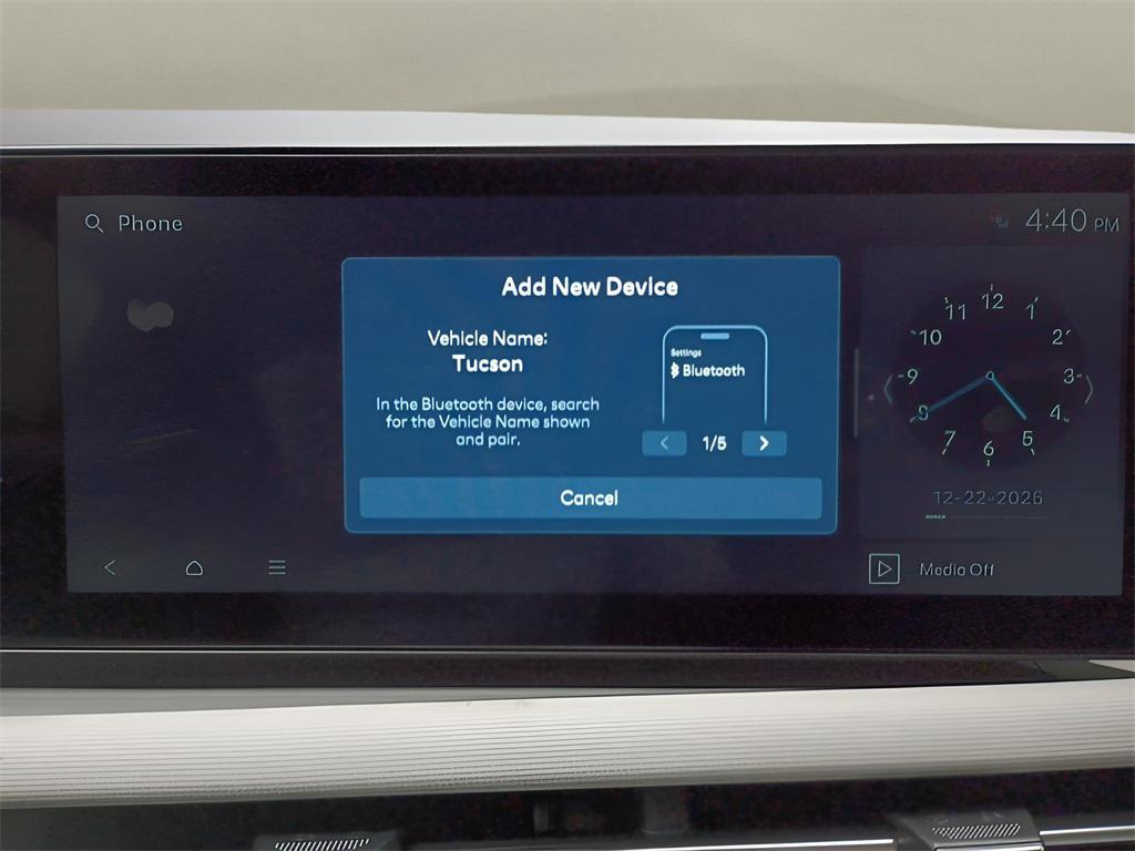 new 2026 Hyundai Tucson car, priced at $29,955