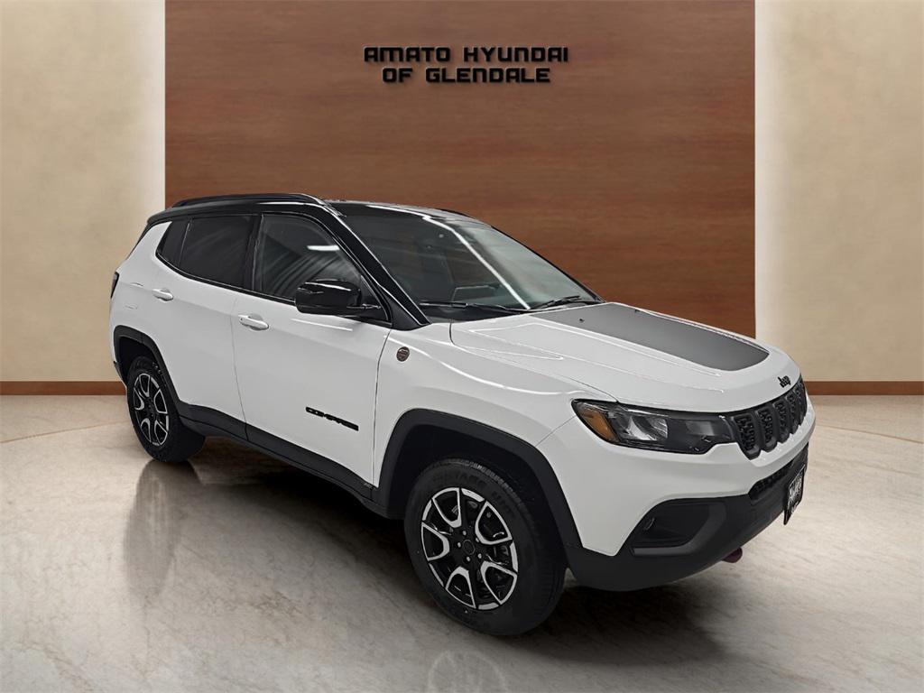 used 2025 Jeep Compass car, priced at $23,995