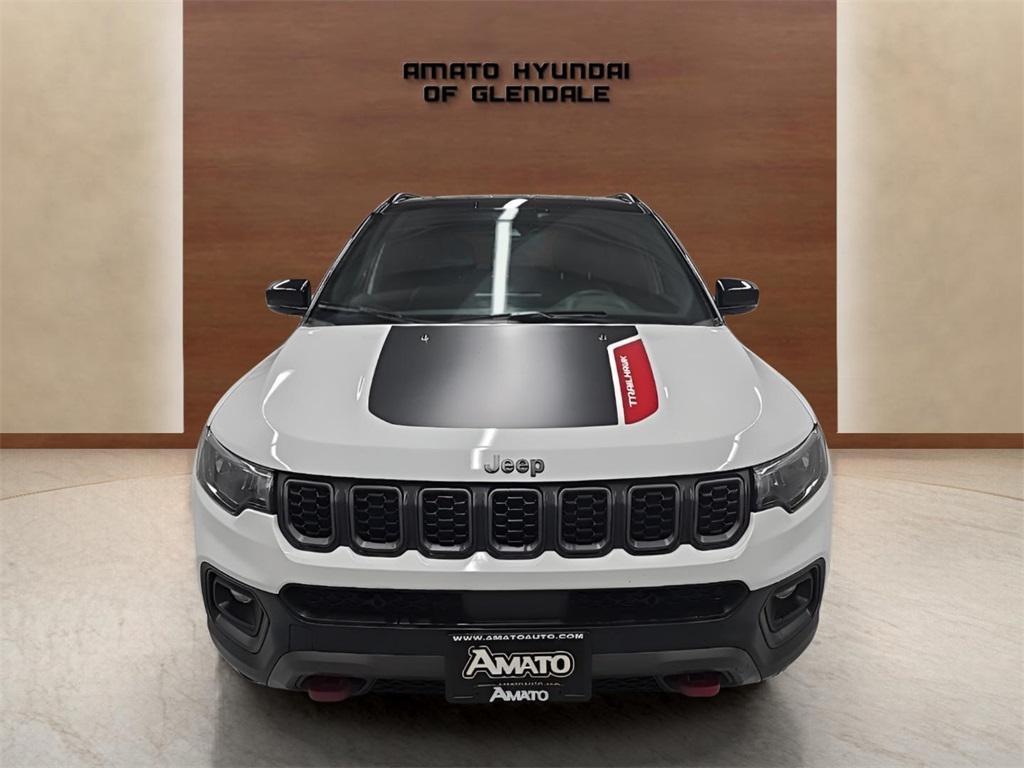 used 2025 Jeep Compass car, priced at $23,995