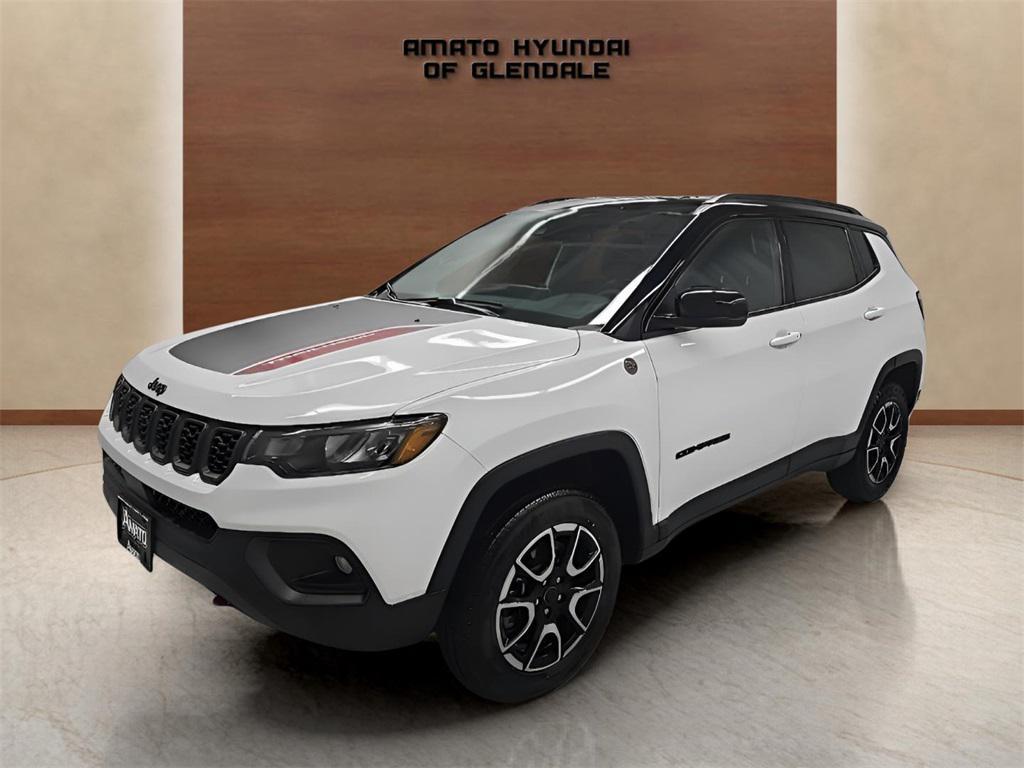 used 2025 Jeep Compass car, priced at $23,995