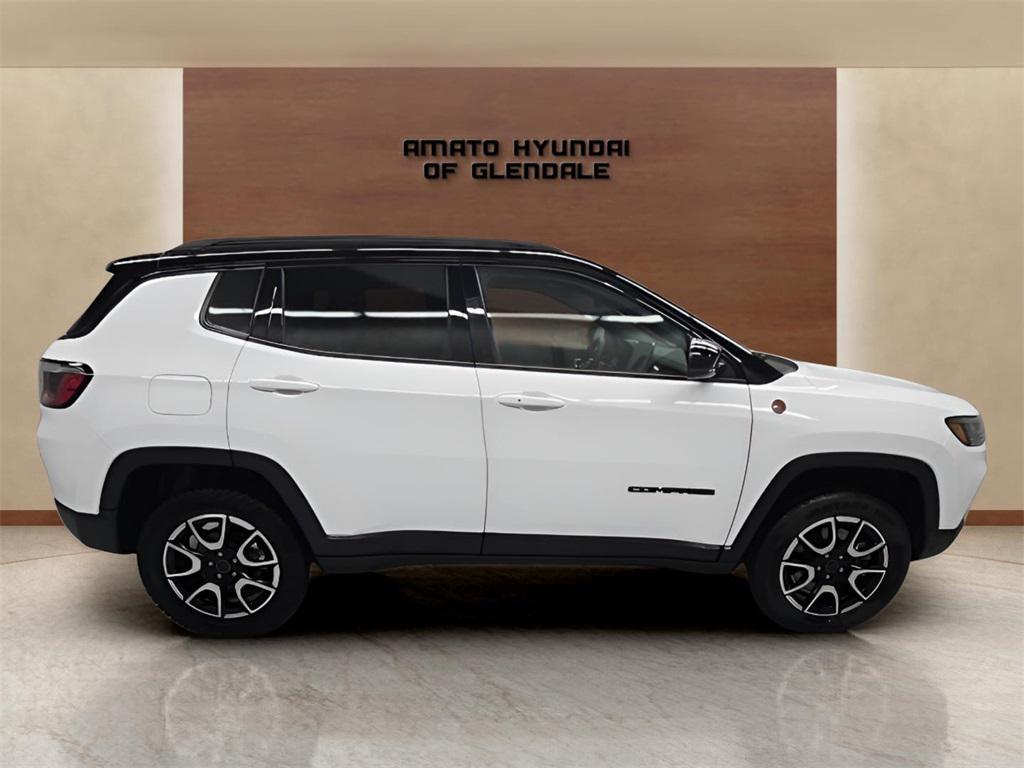 used 2025 Jeep Compass car, priced at $23,995