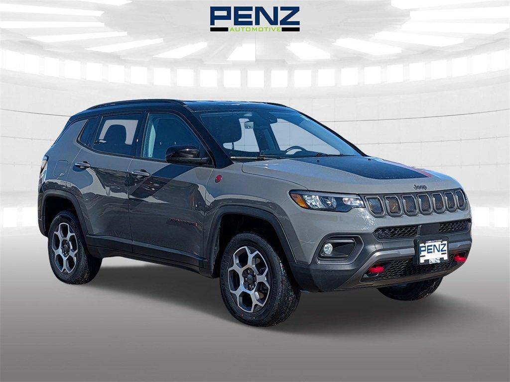 used 2022 Jeep Compass car, priced at $22,000