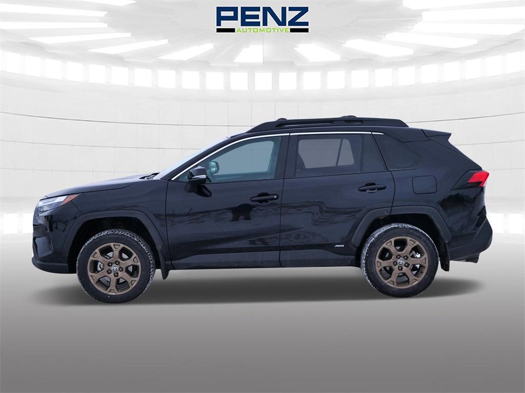 used 2025 Toyota RAV4 Hybrid car, priced at $34,500