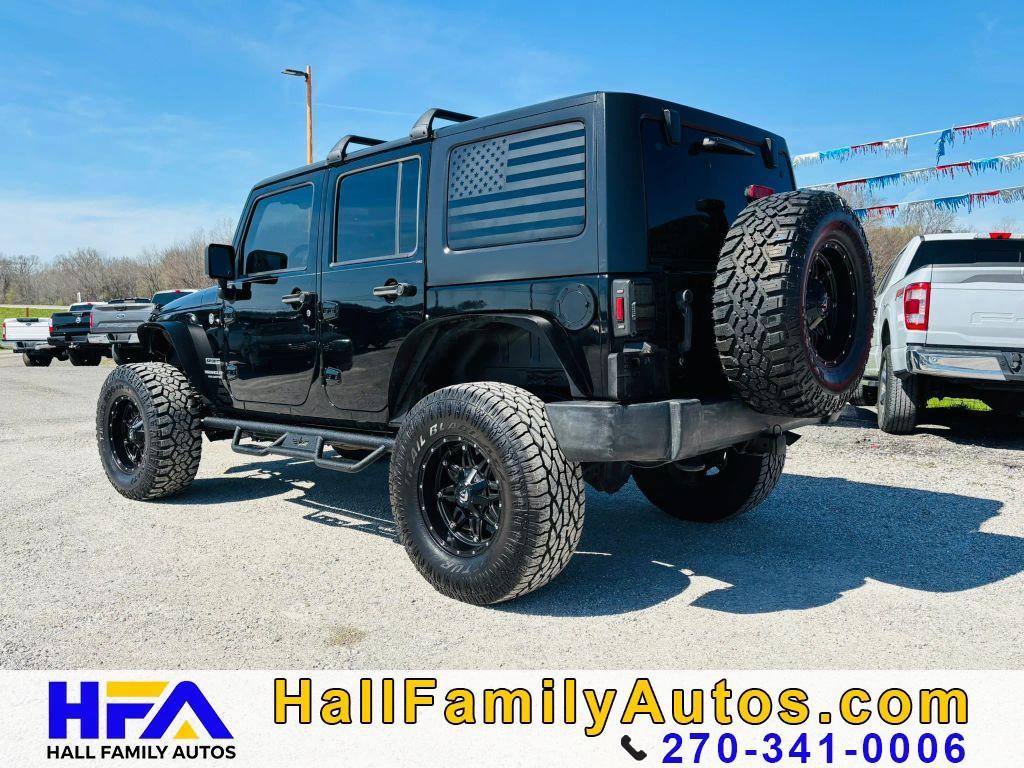 used 2013 Jeep Wrangler Unlimited car, priced at $17,999